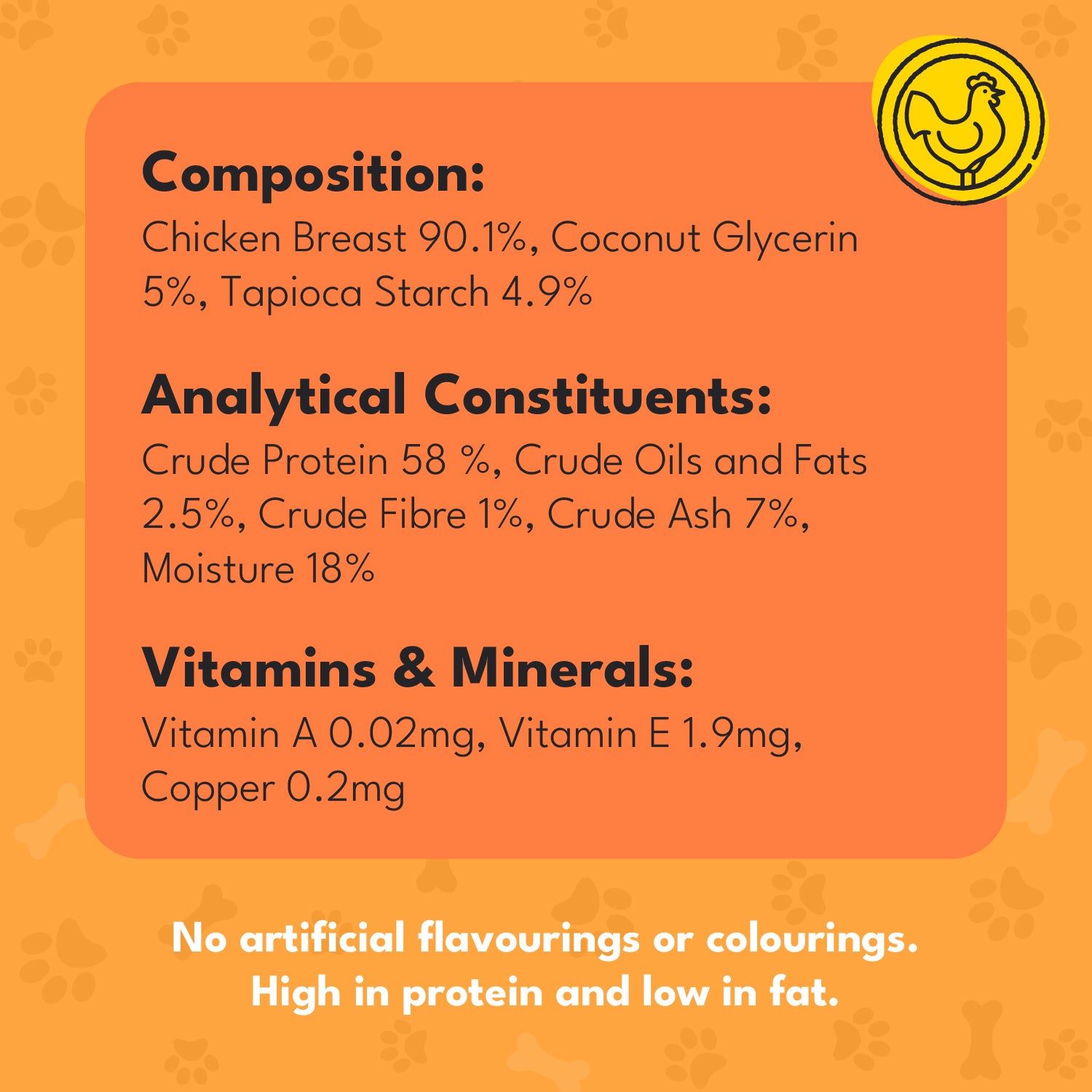 Pet Munchies Chicken Chips Dog Treats 100g - 1 or 8 Pack Bites