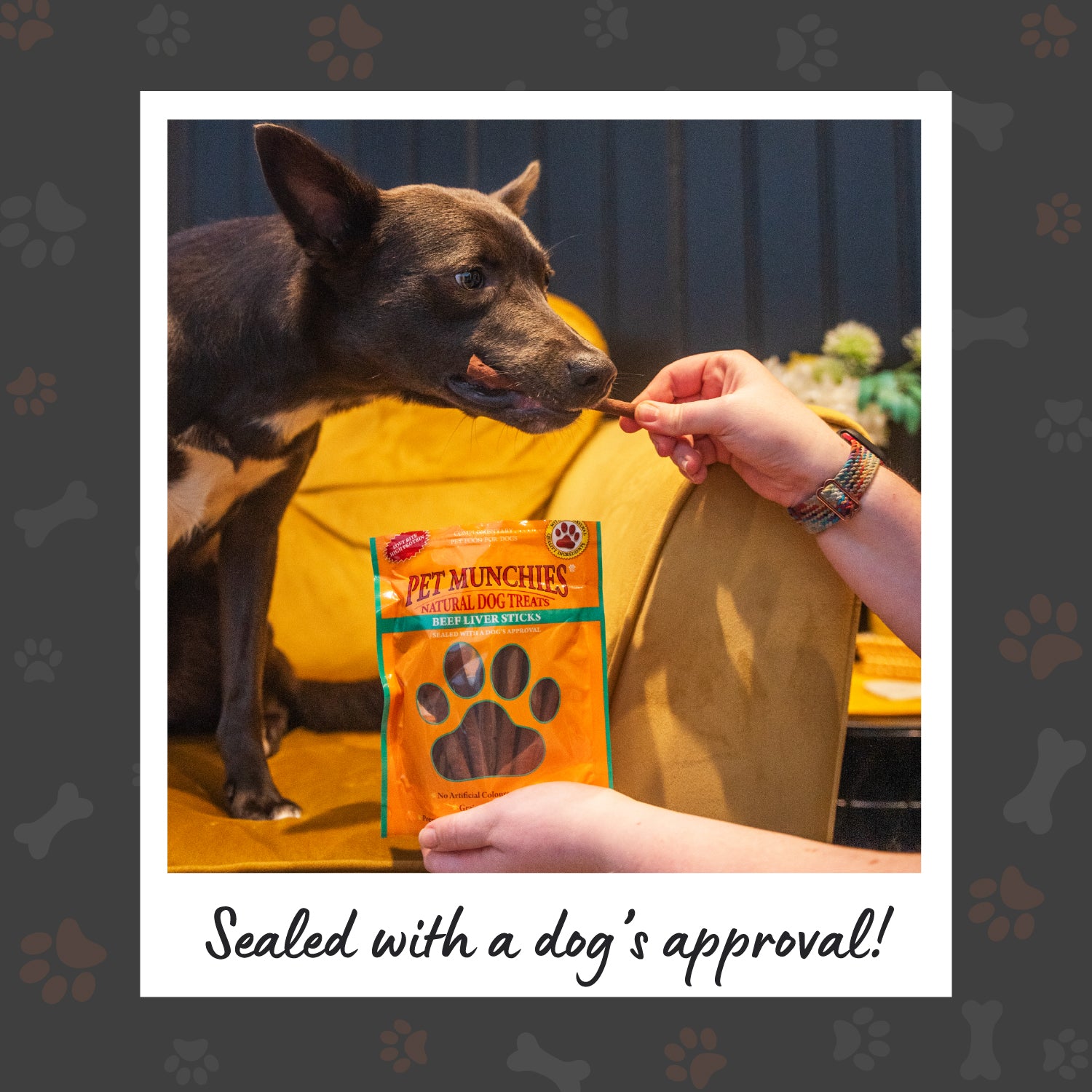 Pet Munchies Beef Liver Sticks Dog Treats 90g - 1 or 8 Pack Sticks, Strips & Twists
