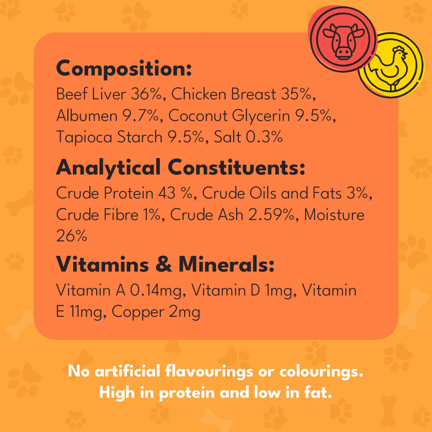 Pet Munchies Liver & Chicken Training Dog Treats 150g - 1 or 8 Pack Training