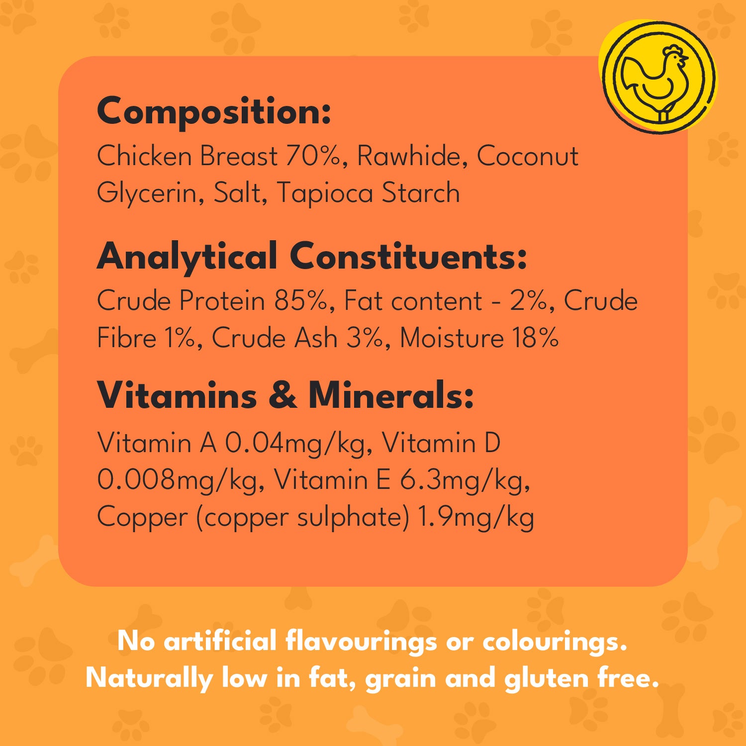 Pet Munchies Chicken Twists Dog Treats 290g - 1 or 3 Pack Sticks, Strips & Twists