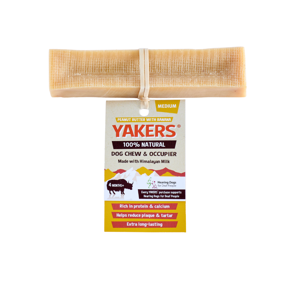 YAKERS Peanut Butter & Banana Dog Chew