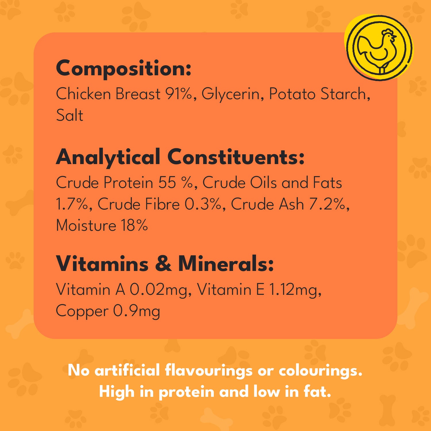 Pet Munchies Chicken Strips Dog Treats 90g - 1 or 8 Pack Sticks, Strips & Twists