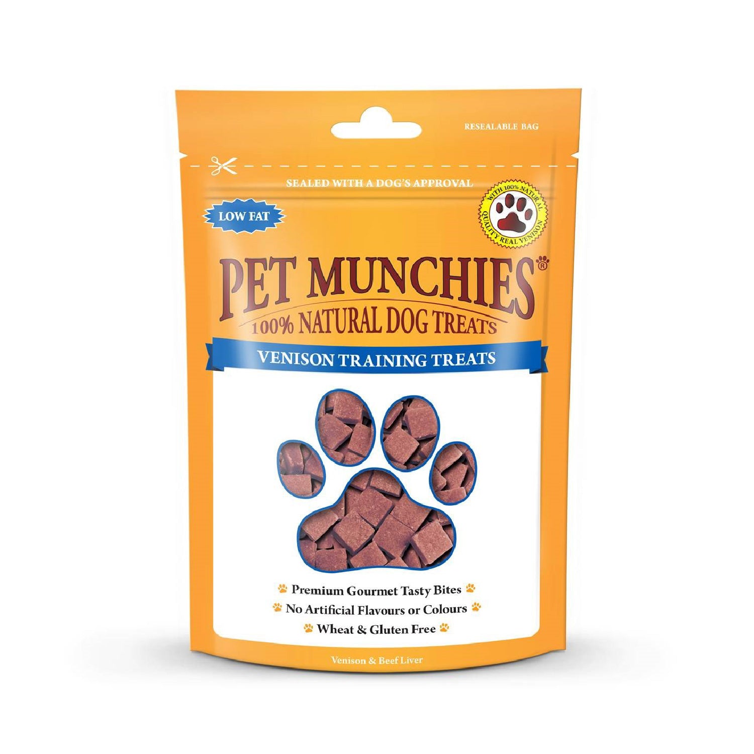 Pet Munchies Venison Dog Training Treats 50g - 1 Pack