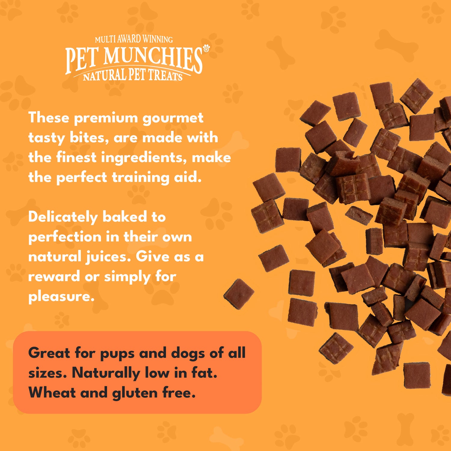 Pet Munchies Venison Dog Training Treats 50g - 1 or 8 Pack