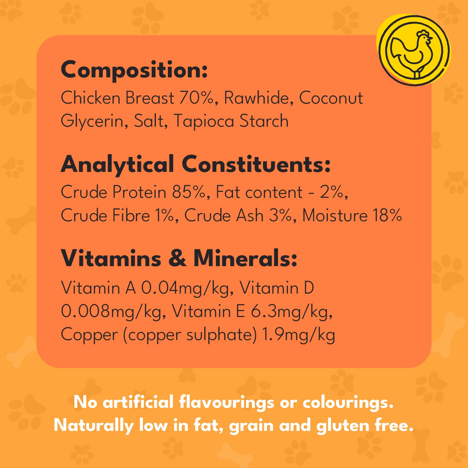 Pet Munchies Chicken Twists Dog Treats 80g - 1 or 8 Pack Sticks, Strips & Twists