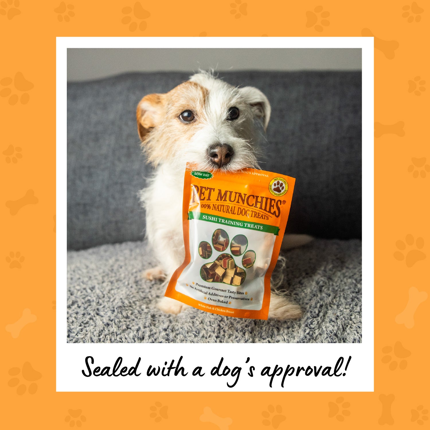 Pet Munchies Sushi Training Dog Treats 150g - 1 or 8 Pack Training