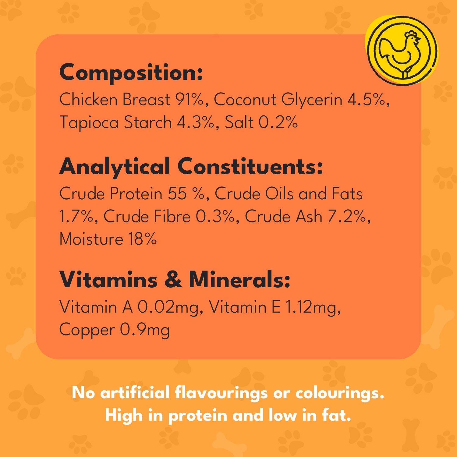 Pet Munchies Chicken Strips Dog Treats 320g - 1 or 3 Pack Sticks, Strips & Twists