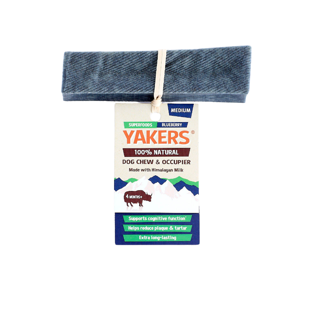 YAKERS Blueberry Dog Chew Medium